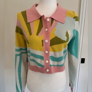 Adorable vintage-style cardigan